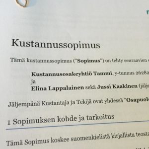 kustannussopimus